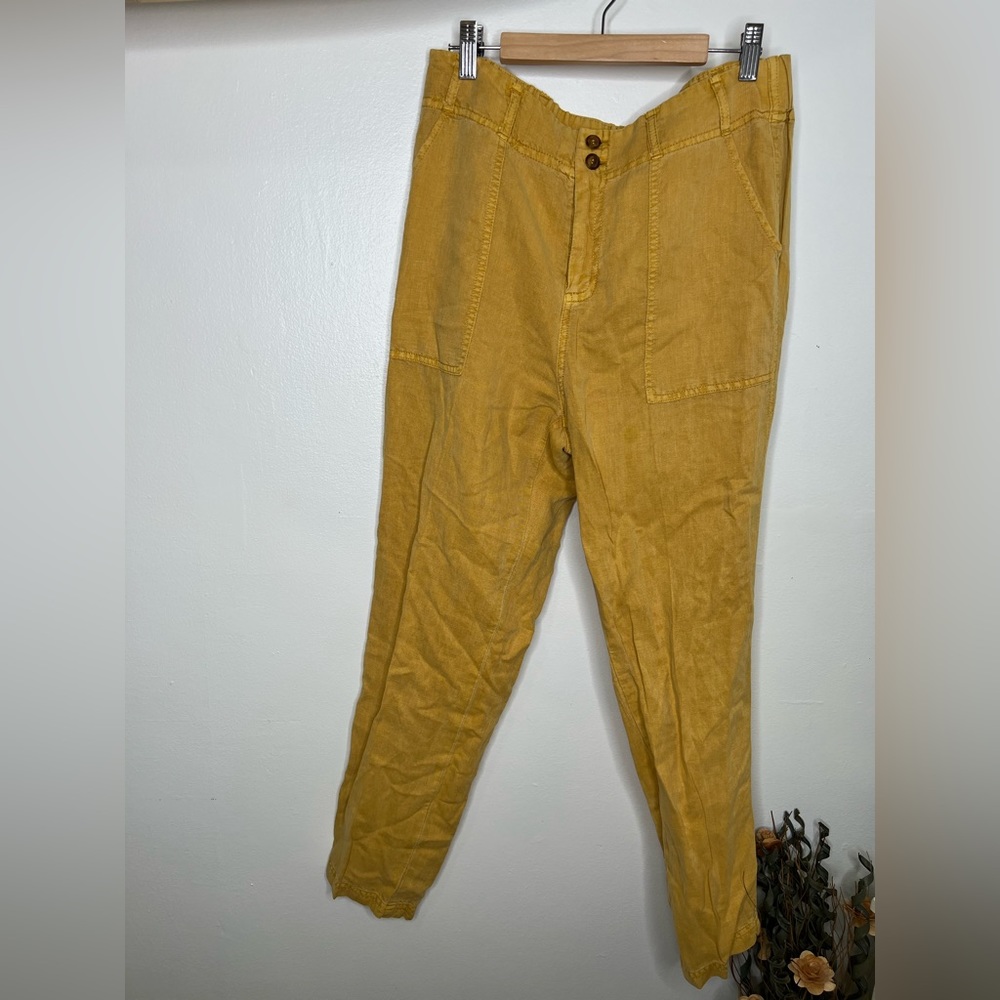 C&C California Linen Crop Pants